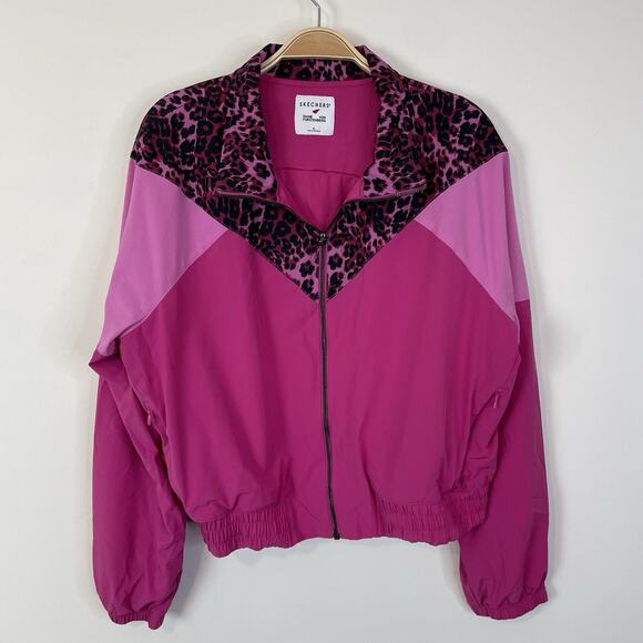 Skechers Pink and Purple Women's Jacket - Picture 1 of 14